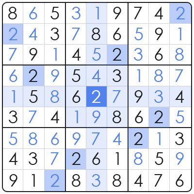 sudoku blanks